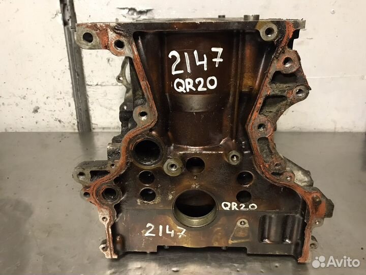 Блок цилиндров QR20 Nissan X-Trail Primera Murano