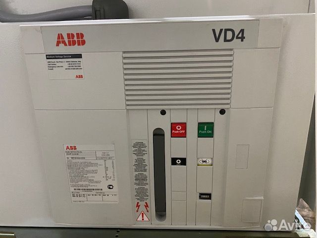 Вакуумный выключатель ABB10кВ-31.5/3150 VD4/P вык объявление продам