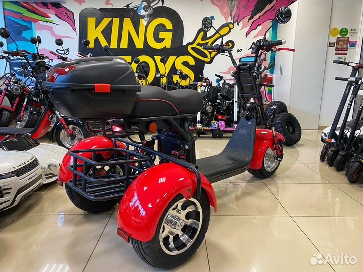 Электроскутер WS-PRO Trike+ 3000W 21Ah New 2021