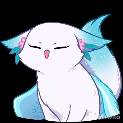 Амигуруми из бисера Минто(из стикеров вк)