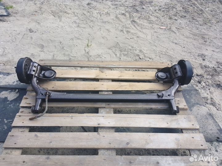 Задняя балка для аки на прицеп