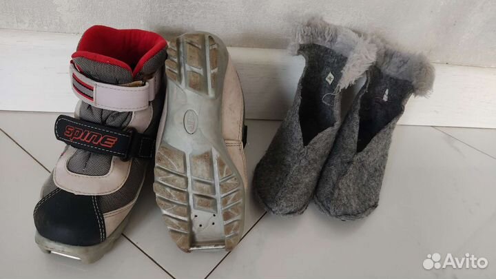 Лыжные ботинки spine р31