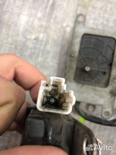 Моторчик заслонки печки Renault Kangoo / Кангоо