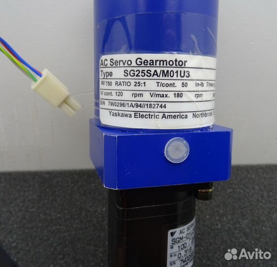Сервомотор с редуктором Yaskawa