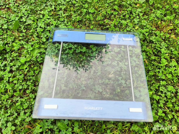 Весы напольные электронные scarlett