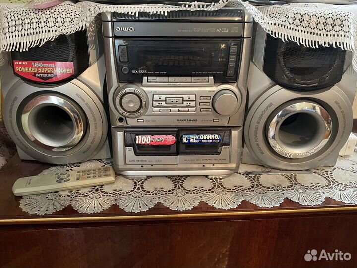 Музыкальный центр aiwa nsx-5555