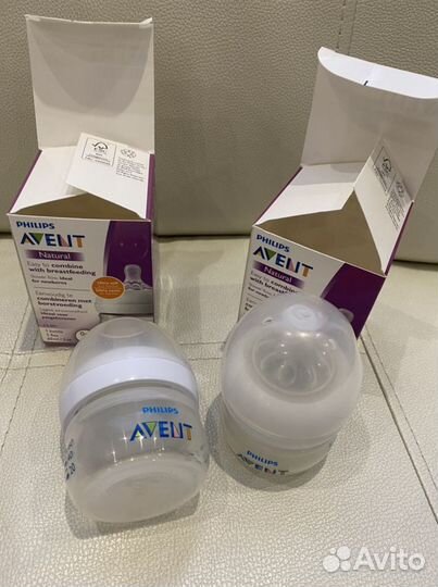 Бутылочки для кормления avent