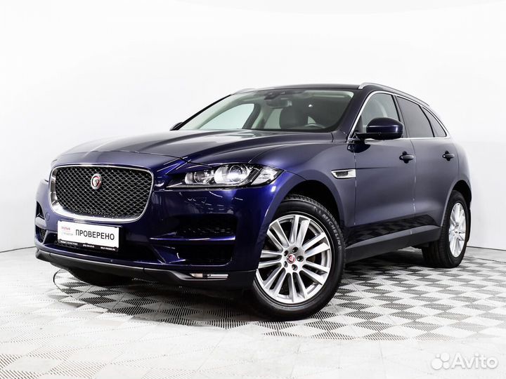 Jaguar F-Pace 2.0 AT, 2017, 109 337 км