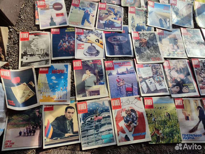 Журнал огонёк 1990й год, 42шт