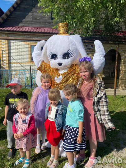 Зайчик ростовой костюм