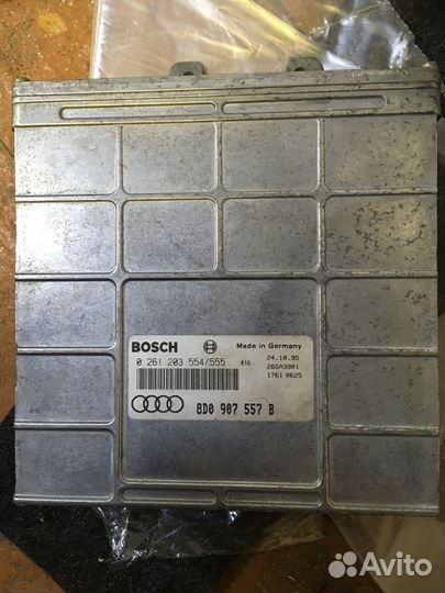 Эбу мозги на Audi A4 b5 1.8