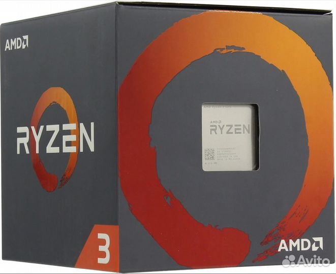 Процессор AMD Ryzen 3 1200 AM4, 4 x 3100 мгц, BOX