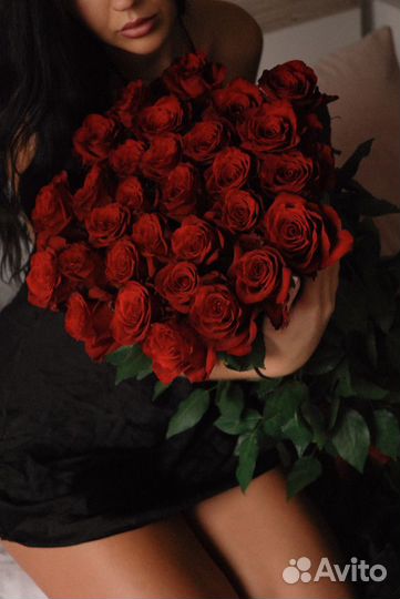 Розы красные Премиум Букет роз с доставкой