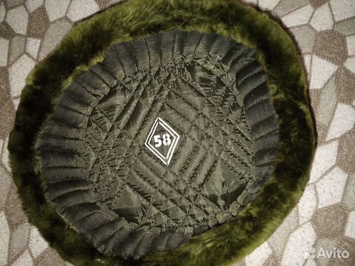 Шапка ушанка мужская,армейская