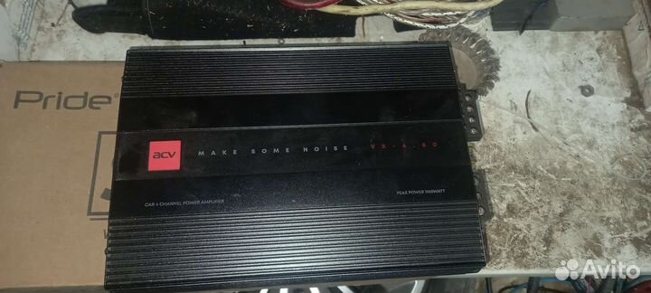 Усилитель 4 канальный acv