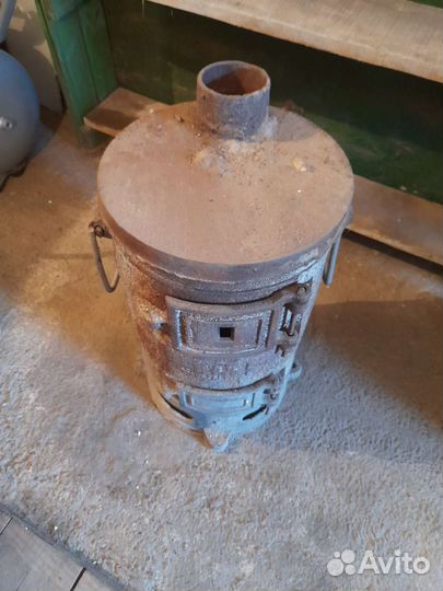 Печь буржуйка чугунная