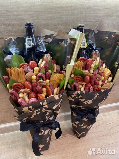 Корпоративные подарки к 23 февраля, 8 марта, букет