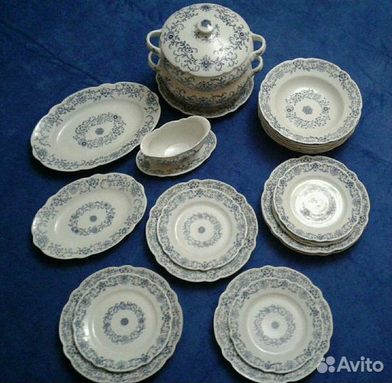 Столовый сервиз Kalk старая Германия 1900- 1940 г