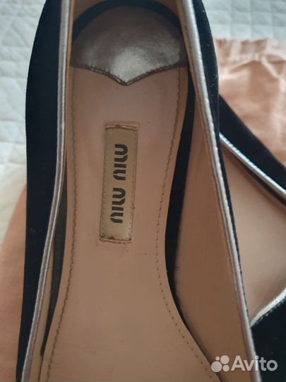 Эспадрильи женские Miu miu