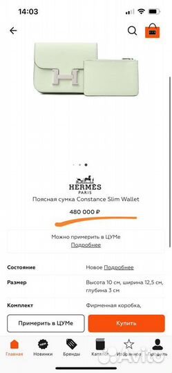 Сумка женская Hermes