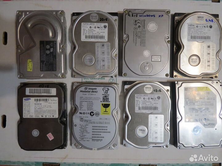 HDD ретро IDE раритетные (обновлено)