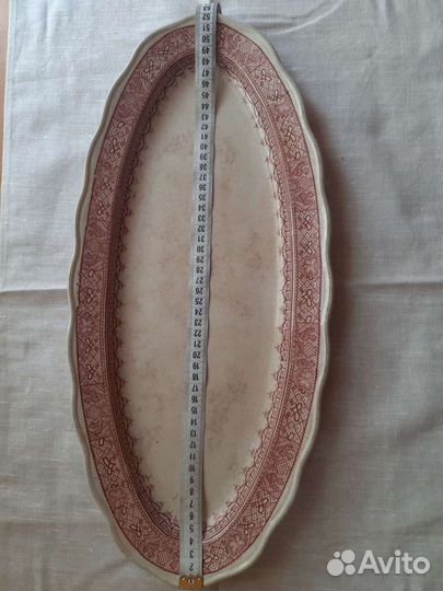 Старинный столовый сервиз раритет 19 века