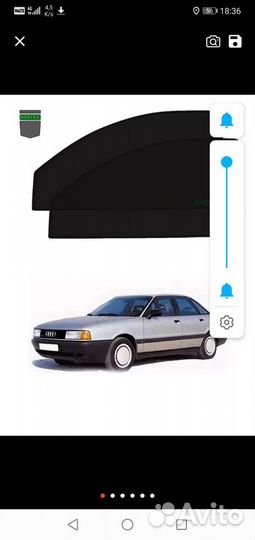 Шторки на авто audi 80