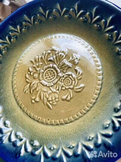 Винтажное блюдо Стройфаянс
