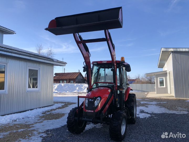 Мини-трактор TYM T433HST с КУН, 2017