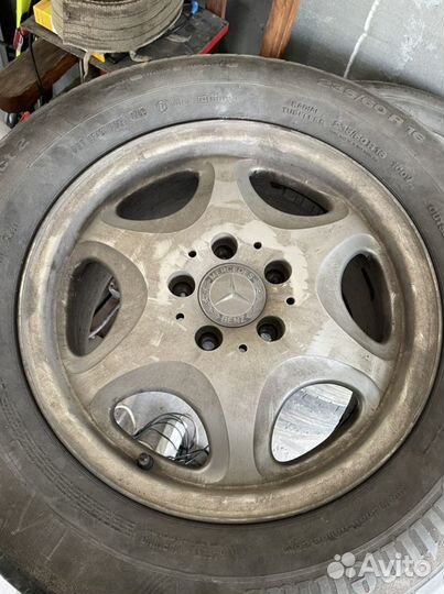 Колеса лето мерседес 16