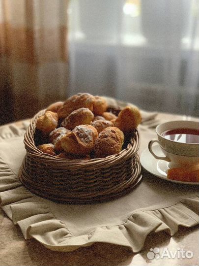 Поднос из бумадной лозы