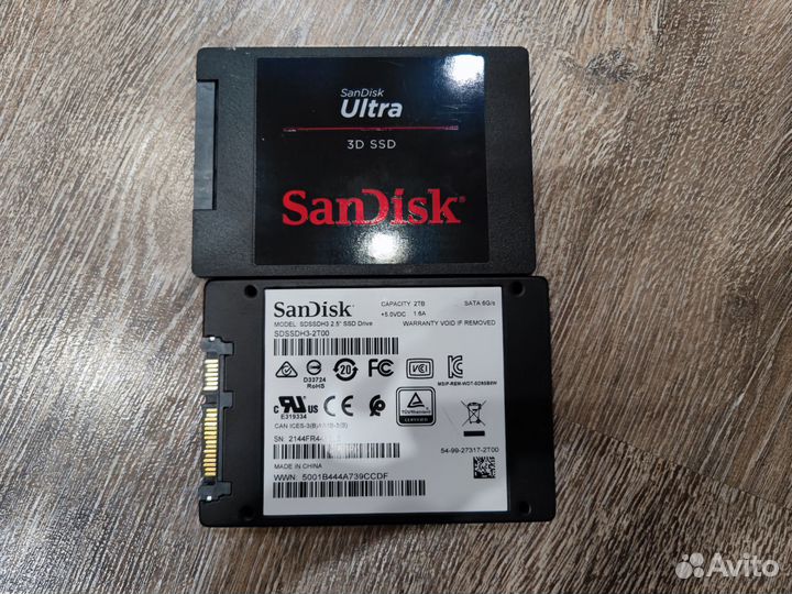 Жесткий диск ssd 512, 960, 1 Tb, 2 Tb