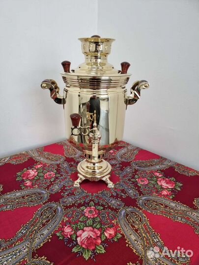 Самовар жаровый 5 литровый