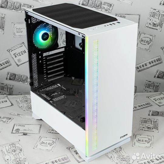 Белый игровой корпус Корпус zalman S5