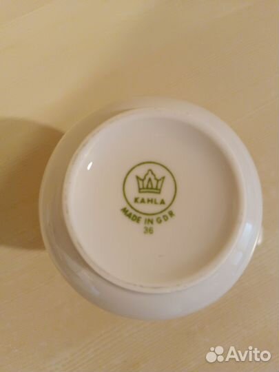 Молочник фарфор kahla ГДР