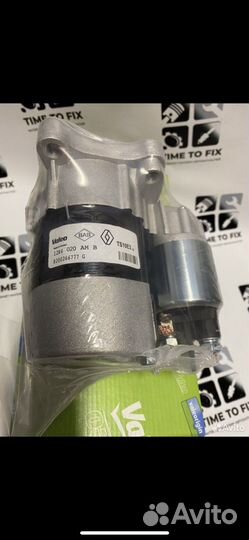 Стартер renault logan