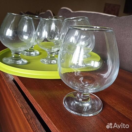 Бокалы для коньяка, виски