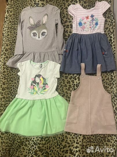 Вещи пакетом на девочку 104 110 crockid