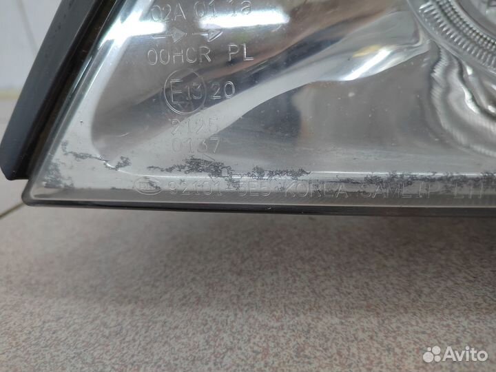 Фара левая оригинал Kia Sorento BL рестайлинг