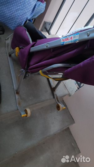 Детские санки коляска бу