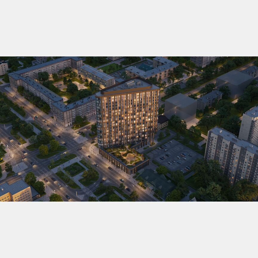 2-к. квартира, 63,7 м², 18/19 эт.