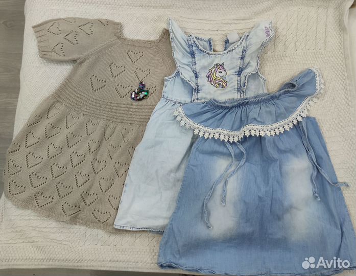 Одежда для девочки пакетом, 104-110