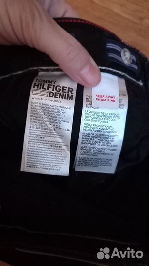 Tommy hilfiger джинсы, р. 140 оригинал