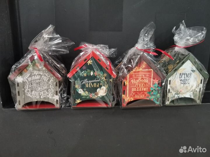 Чайный домик новогодний подарок