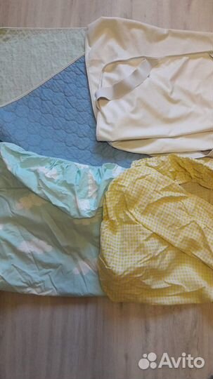 Простыни, наматрасник, одеяла, пододеяльники