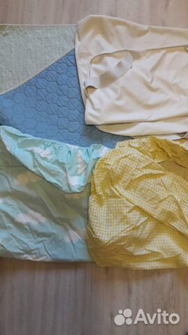 Простыни, наматрасник, одеяла, пододеяльники