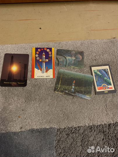 Календарики советские СССР