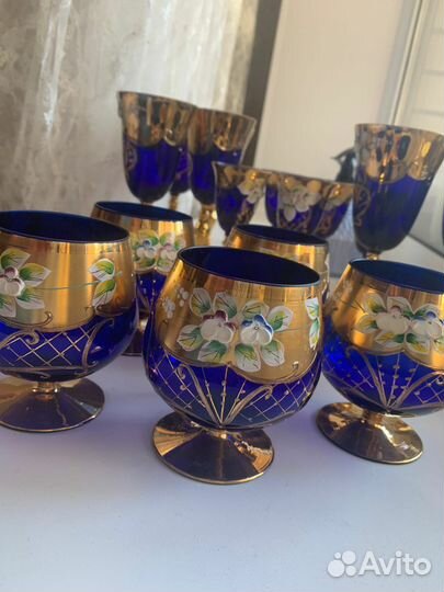 Фужеры богемия чехия