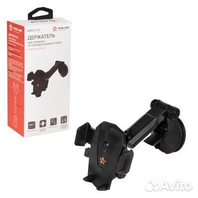 Держатель для телефона на торпедо/лоб. стекло прис