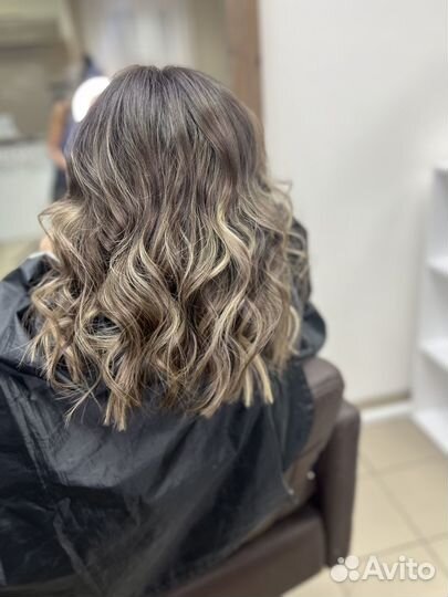 Модель на сложные техники окрашивания